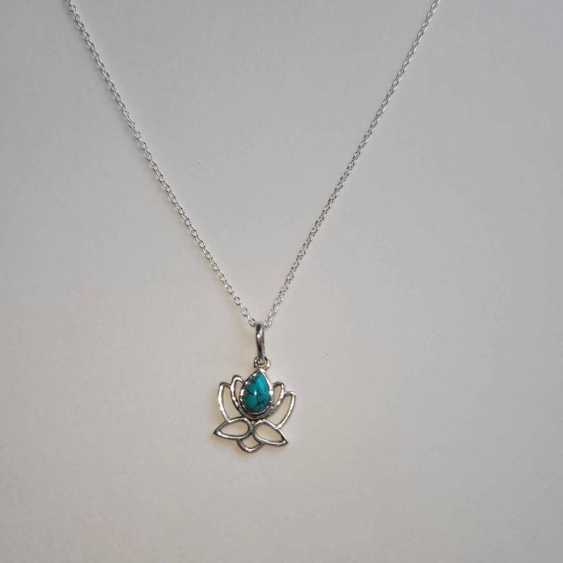 Lotus flower pendant