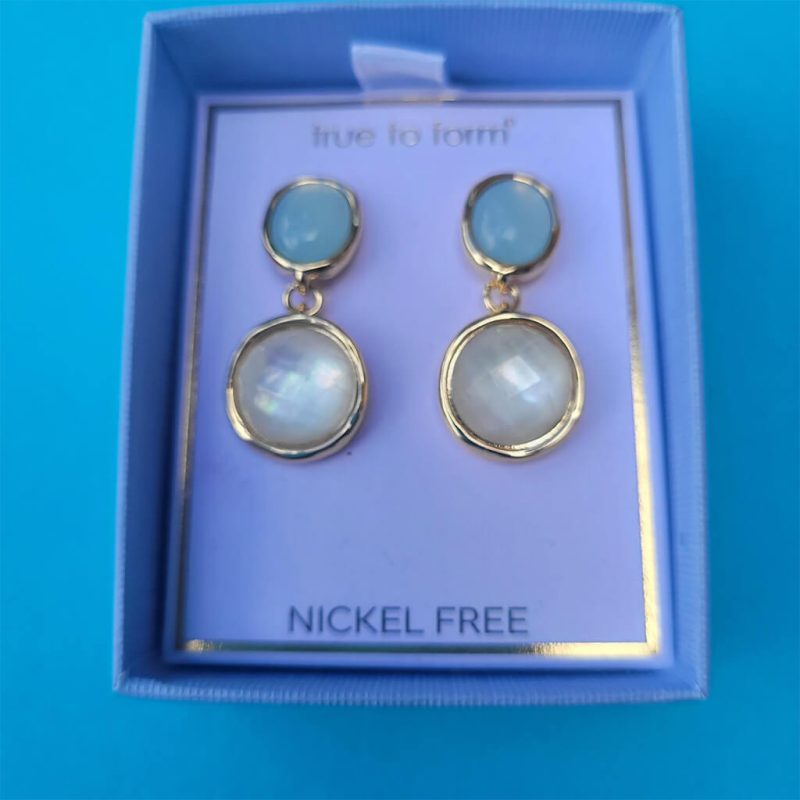 Drop earrings